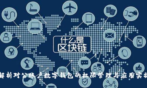 全面解析对公账户数字钱包的权限管理与应用实操指南