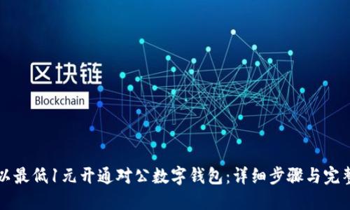 如何以最低1元开通对公数字钱包：详细步骤与完整指南